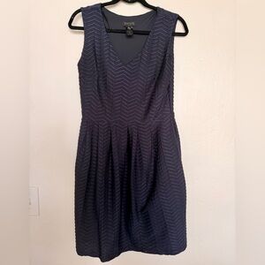Enfocus Studio Navy Mini Dress
